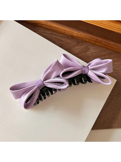 Beau - Stylish Satin Bow Hair Clip