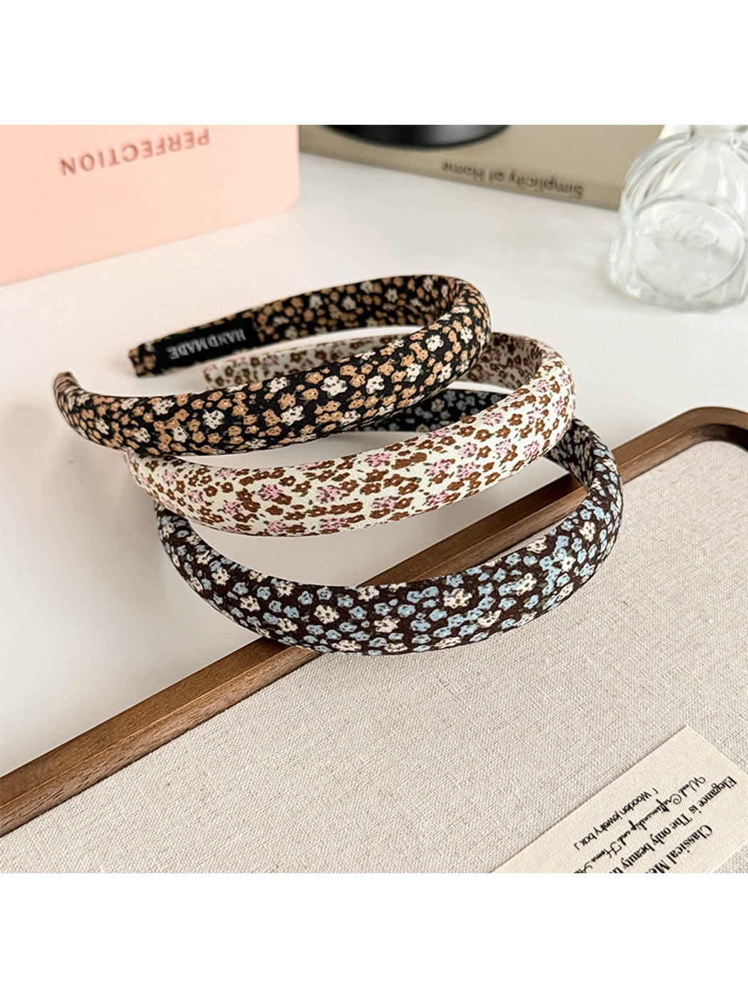 Gifty - Sweet Style Floral Fabric Covered Headband
