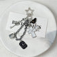 Keypus - Punk Cross Charm Chain Keychain