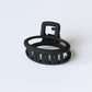Beau - Minimalist Oval Shaped Openwork Claw Clip