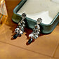 Earedge - Elegant Bead And Tassel Drop Earrings