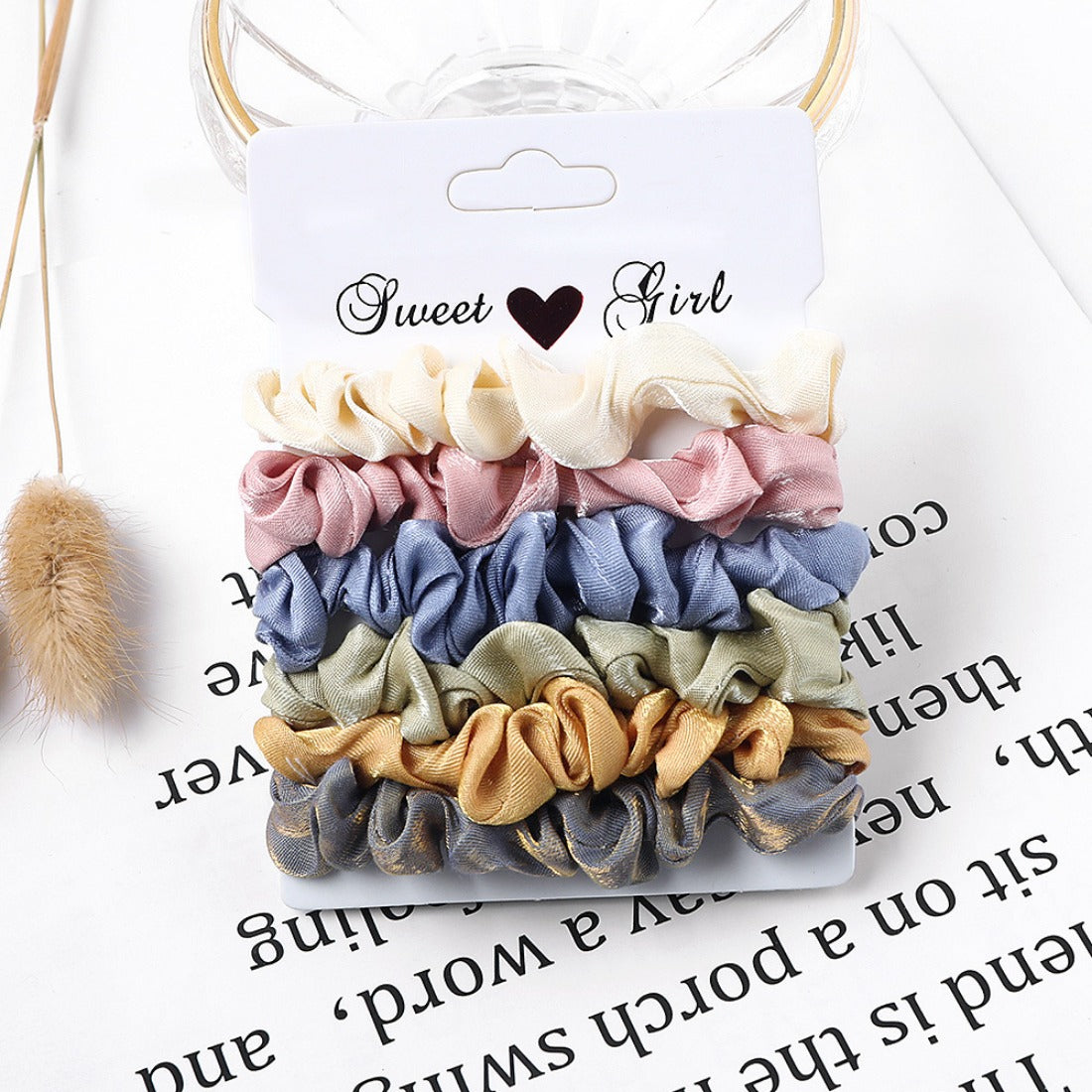 GIFTY - 6-Pack High Elastic Hair Ties