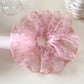 Gifty vintage printed scrunchie next to matching hair accessories