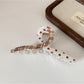 Beau - Plaid Leopard Polka Dot Hair Claw Clip