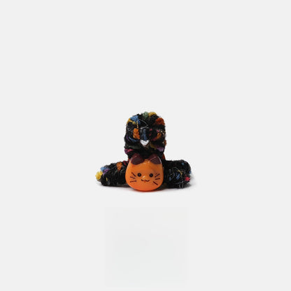 Beau - Cartoon Cat Yarn Wrapped Plastic Claw Clip