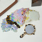 Mirroray - Fashion Pattern Hand-Held Mirror Portable
