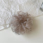 Gifty - Ruffled Mesh Polka Dot High Elastic Scrunchie