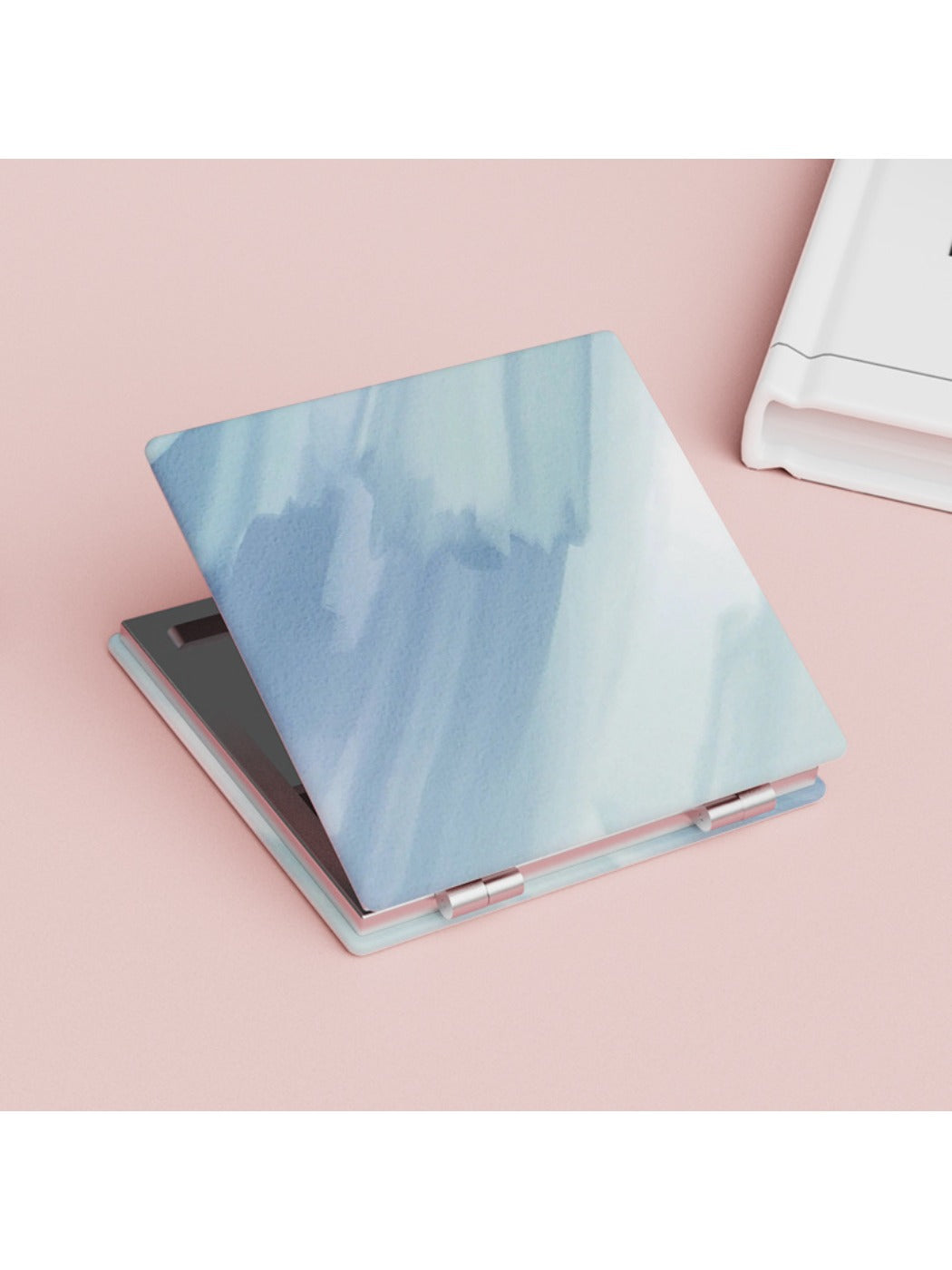 Mirroray - Blue Minimalist Makeup Mirror