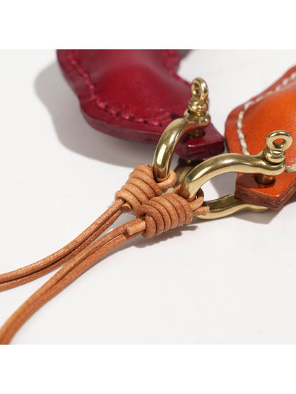 Keypus - Pea Pod-Shaped Charm Keychain