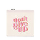 Mirroray - Foldable Slogan Print Compact Vanity Mirror