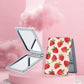 Mirroray - Cartoon Fruit Print Handheld Makeup Mirror