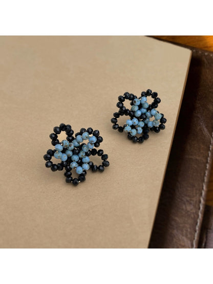 Earedge - Autumn-Winter Floral Drop Earrings
