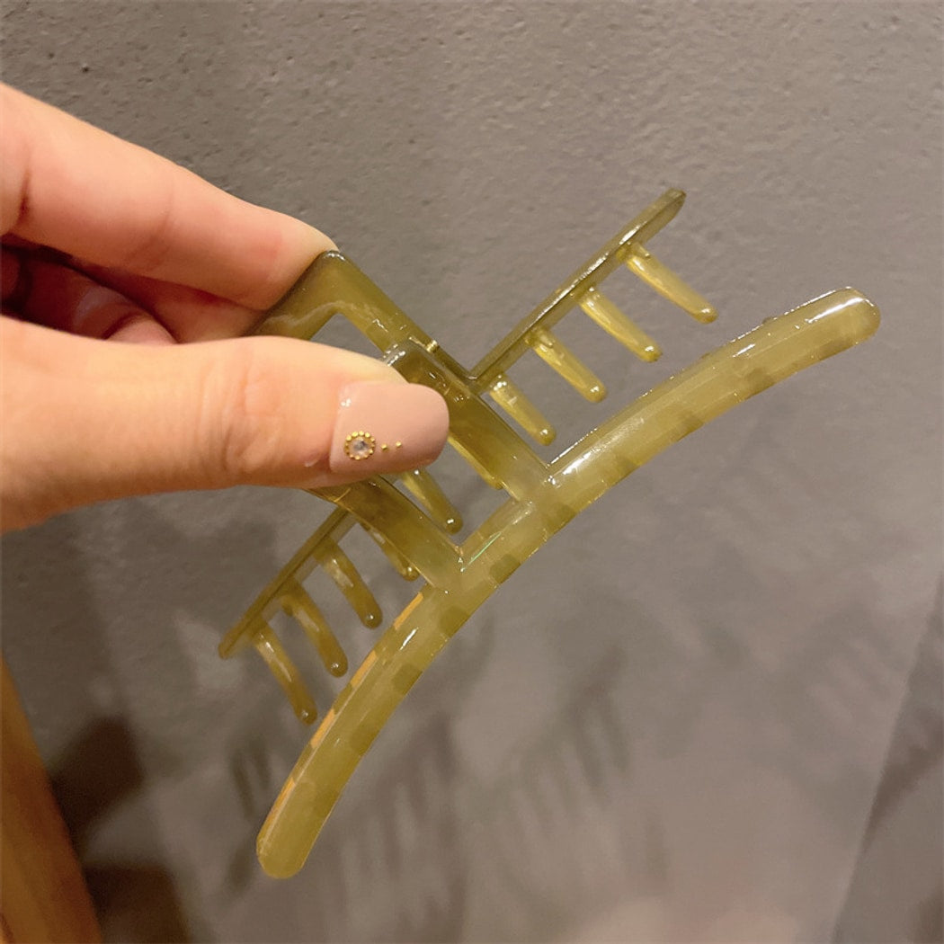 Beau - Elegant One-Line Plastic Claw Clip