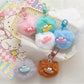 Keypus - Cute Sausage Mouth Pom Pom Keychain