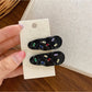 Beau - Minimalist Undulating Teardrop Hair Clip