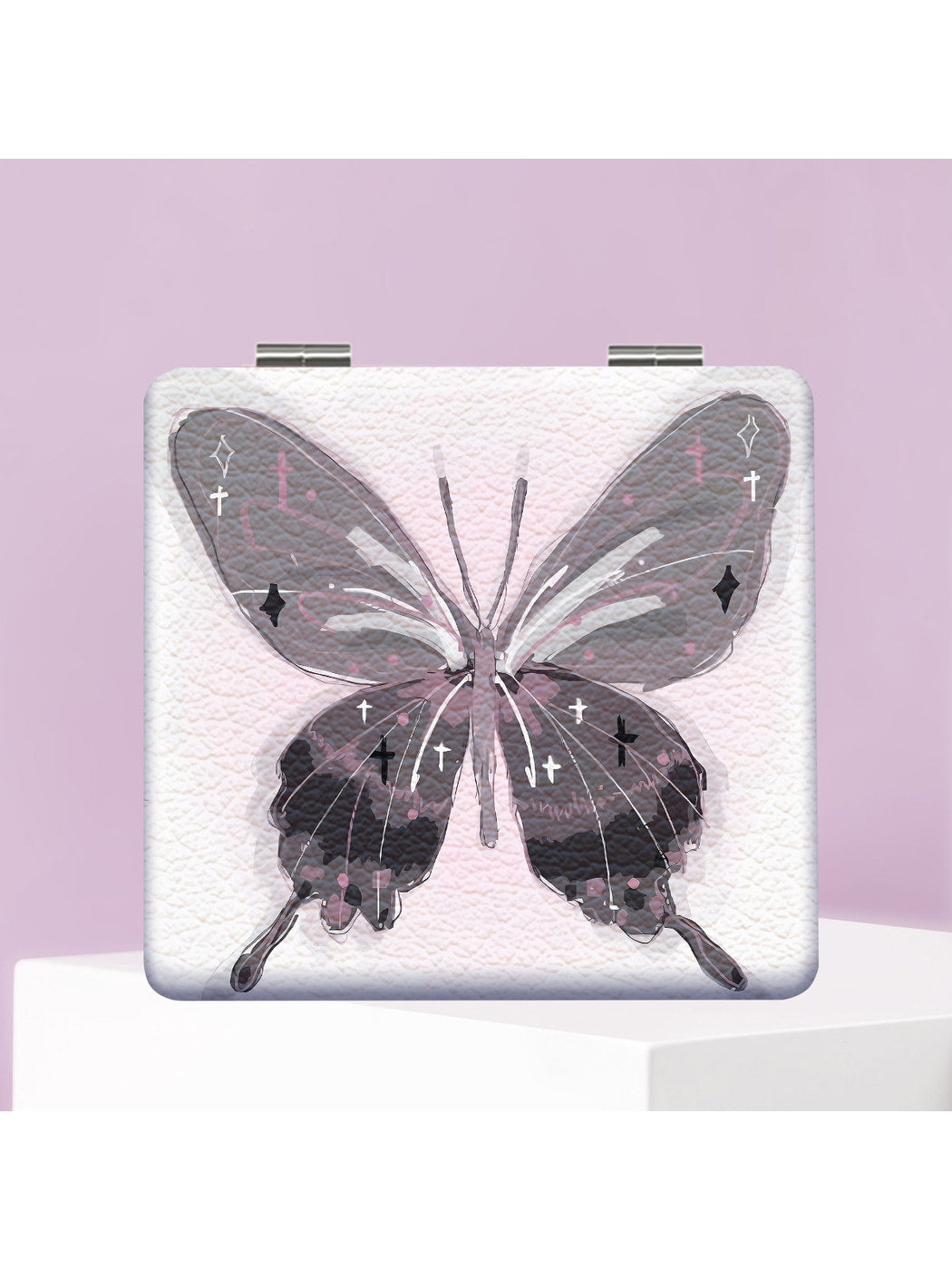 Mirroray - Butterfly Pattern Folding Makeup Mirror
