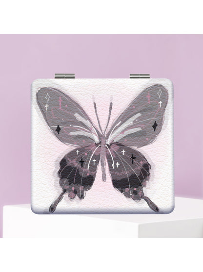 Mirroray - Butterfly Pattern Folding Makeup Mirror