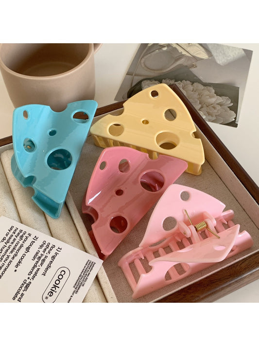 Beau - Cheese Shaped Hair Claw Clip