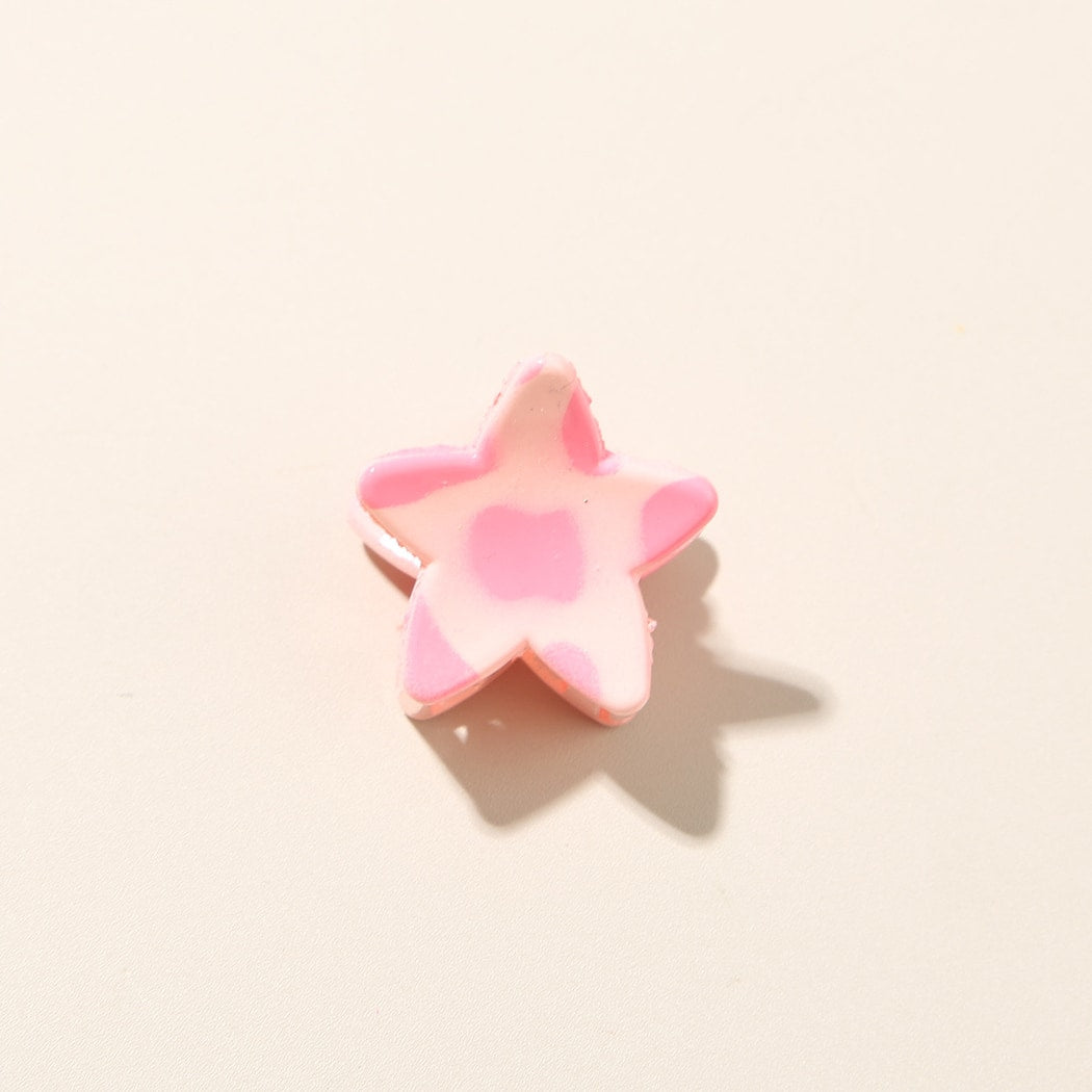 Beau - Sweet Star Shape Glossy Side Styling Claw Clip
