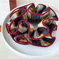 Gifty - Brown Striped Hair Ties