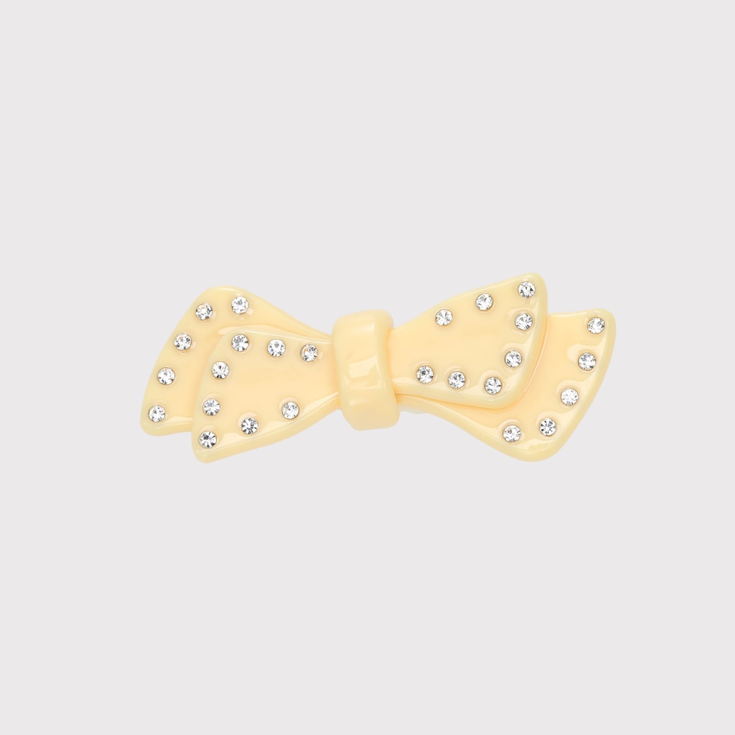 Beau - Pastel Glossy Bow Shape Hair Clip