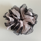 Gifty - Ruffled Cloud Shape Lace Trim Scrunchie
