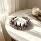 Gifty - Sheer Mesh Beaded Floral Toothed Headband