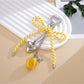 Keypus - Elegant Bow-Shaped Charm Keychain