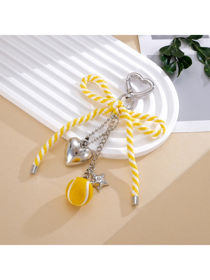 Keypus - Elegant Bow-Shaped Charm Keychain