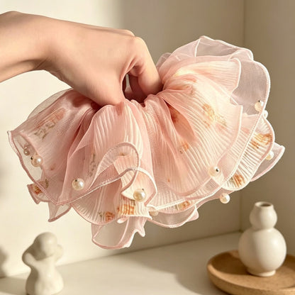 Gifty - Sweet Style Low Ponytail Ruffle Scrunchie