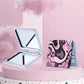Mirroray - Y2K Cartoon Print Folding Makeup Mirror