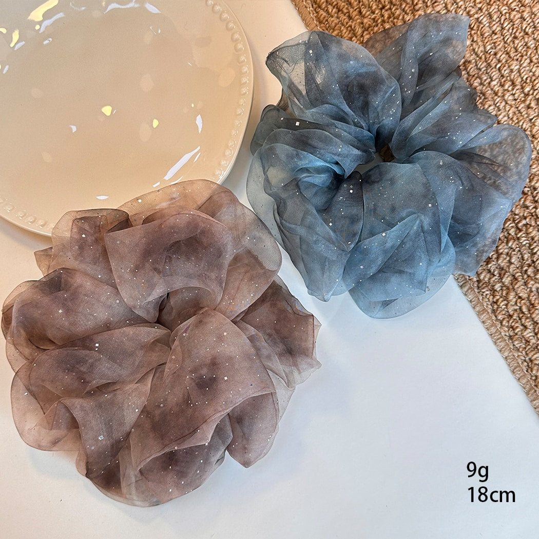 Gifty - Elegant Ruffle Muted Scrunchie