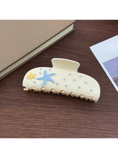 Beau - Starfish And Butterfly Hair Claw Clip
