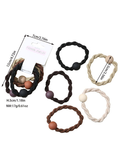 Gifty - Valentines Day Minimalist Hair Ties Set