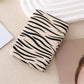 Mirroray - Minimalist Zebra Print Folding Makeup Mirror