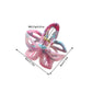 Beau - Marbled PS Alloy Flower Shape Women's Claw Clip