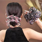 Gifty - Polyester Organza Printed Scrunchie