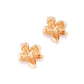 Earedge - Vintage Floral Alloy Plated Finish Earrings
