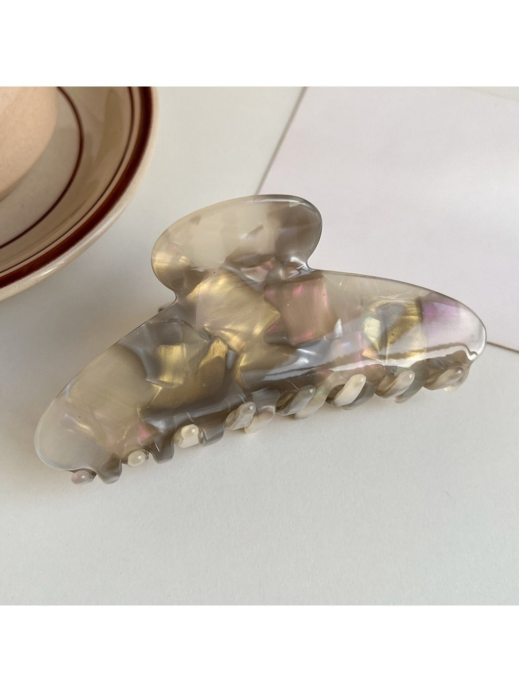 Beau - Dark Textured Hair Claw Clip