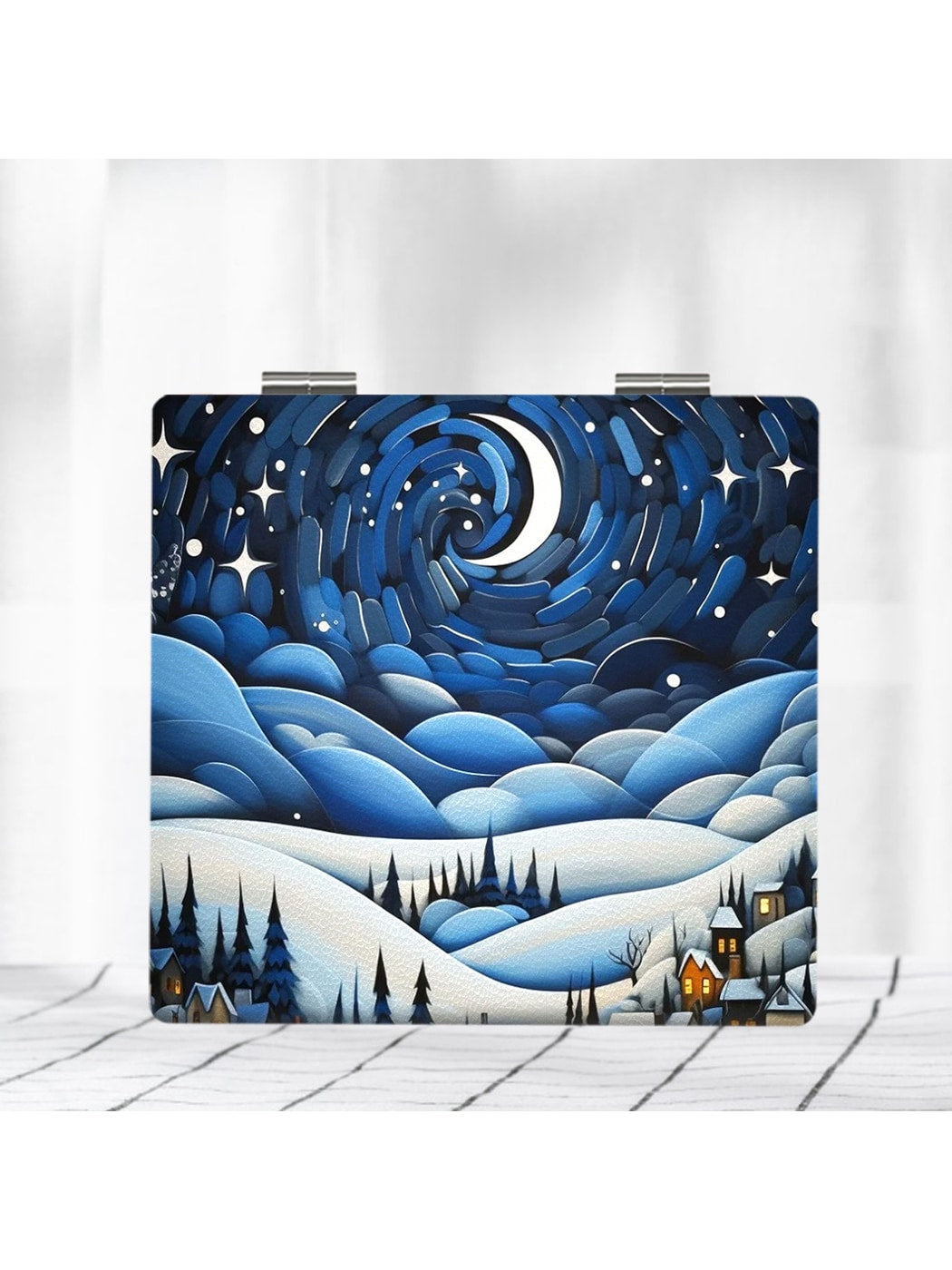 Mirroray - Starry Textured Folding Makeup Mirror