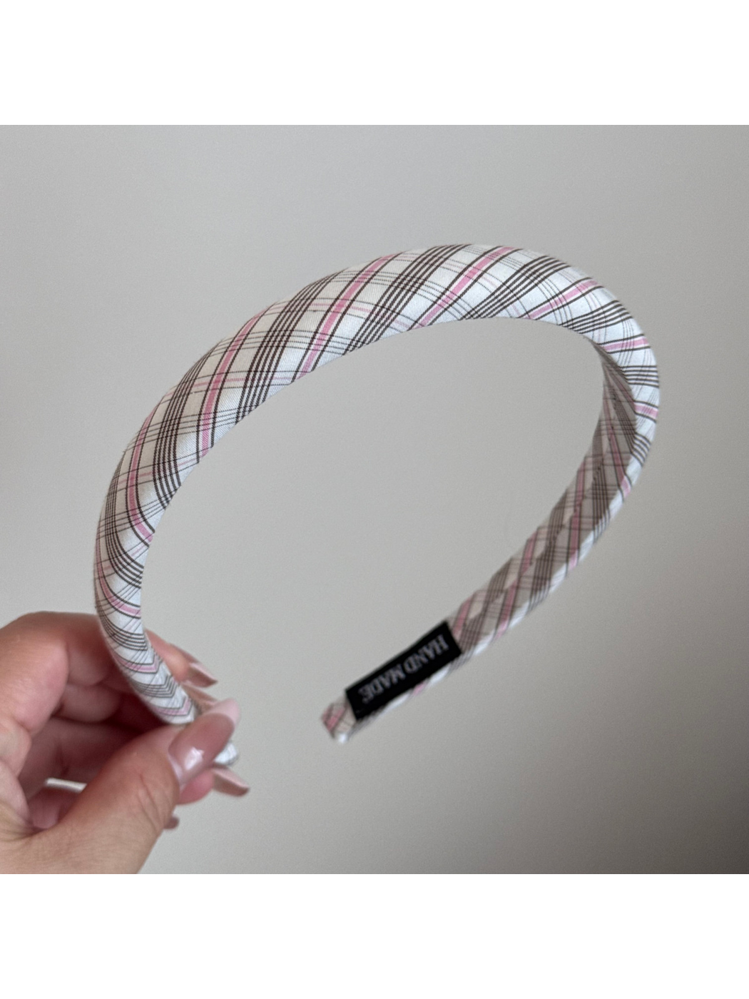 Gifty - Satin Finish Printed Raised Profile Headband