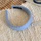 Gifty headband styled with casual outfit on model