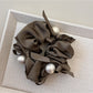 Gifty - Solid Color Satin Bow Scrunchie