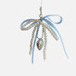 Keypus - Beaded Bow Heart Pendant Bag Charm Keychain
