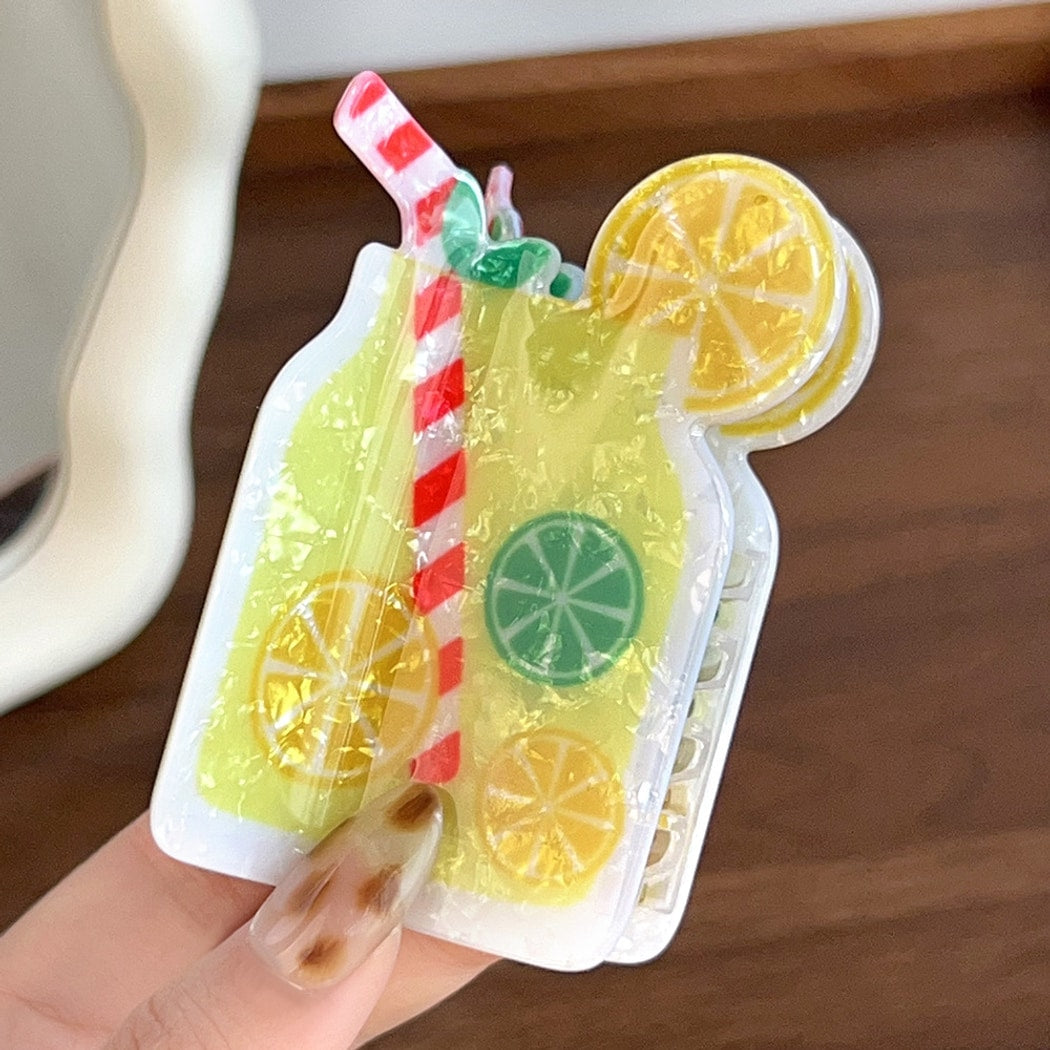 Beau - Sweet Style Fruit Cup Design Claw Clip