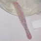 Camerow long handle hair comb shown from the back highlighting smooth finish