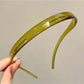 Gifty - Minimal Ring Shape Retro Plastic Headband