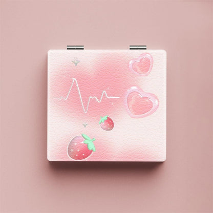 Mirroray - Cartoon Pattern Folding Compact Makeup Mirror