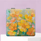 Mirroray - Square Floral Pattern Foldable Compact Mirror