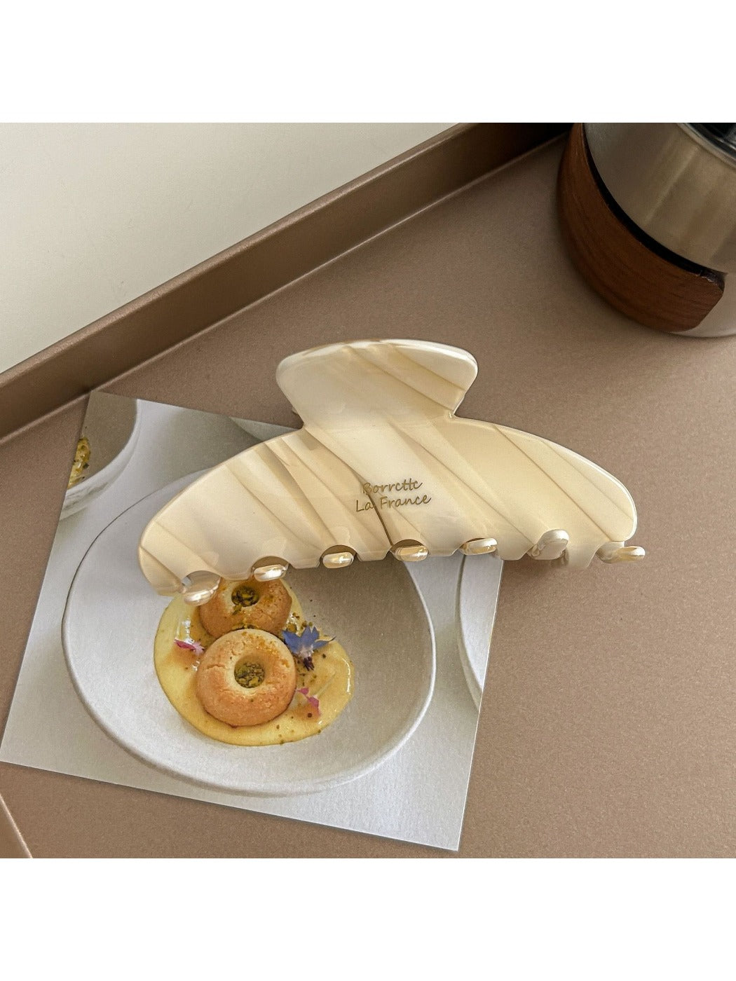 Beau - Dark Fall Winter Hair Claw Clips